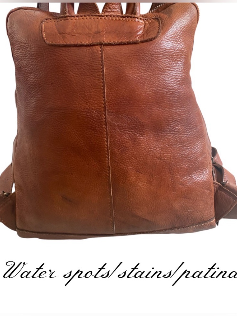 Vilenca Holland Genuine Woven Leather Backpack & Wallet Set - Brown(AS IS) - Picture 3 of 11